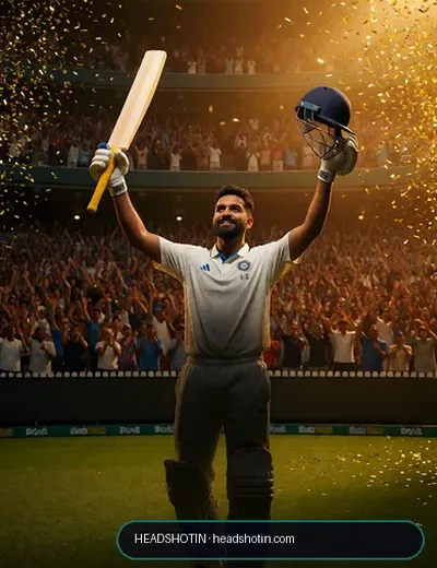 Headshot (headshot) fantasy cricket & matchday visual 3