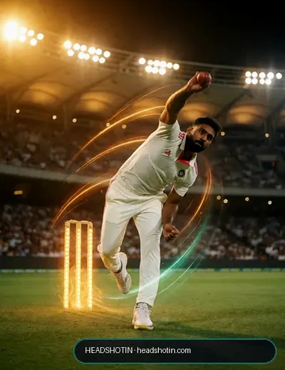 Headshot (headshot) fantasy cricket & matchday visual 2